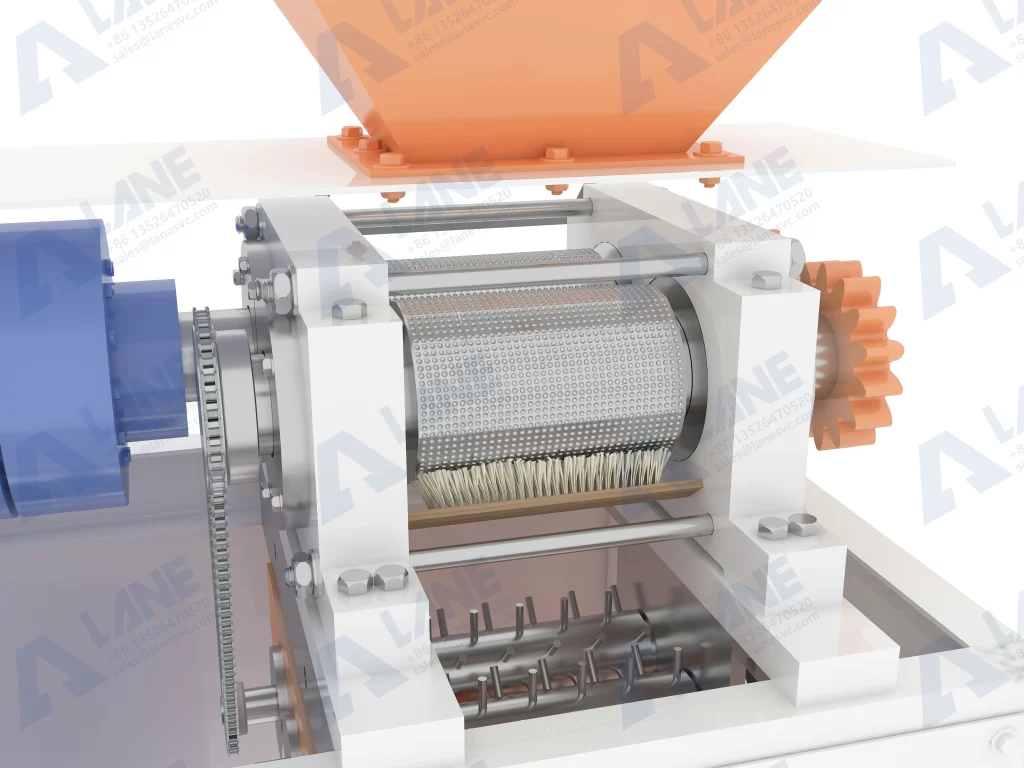 Peletizador de rolo duplo-5