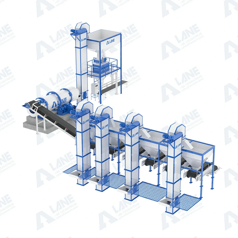  Linha de Produção de Fertilizante BB (Bulk Blend)