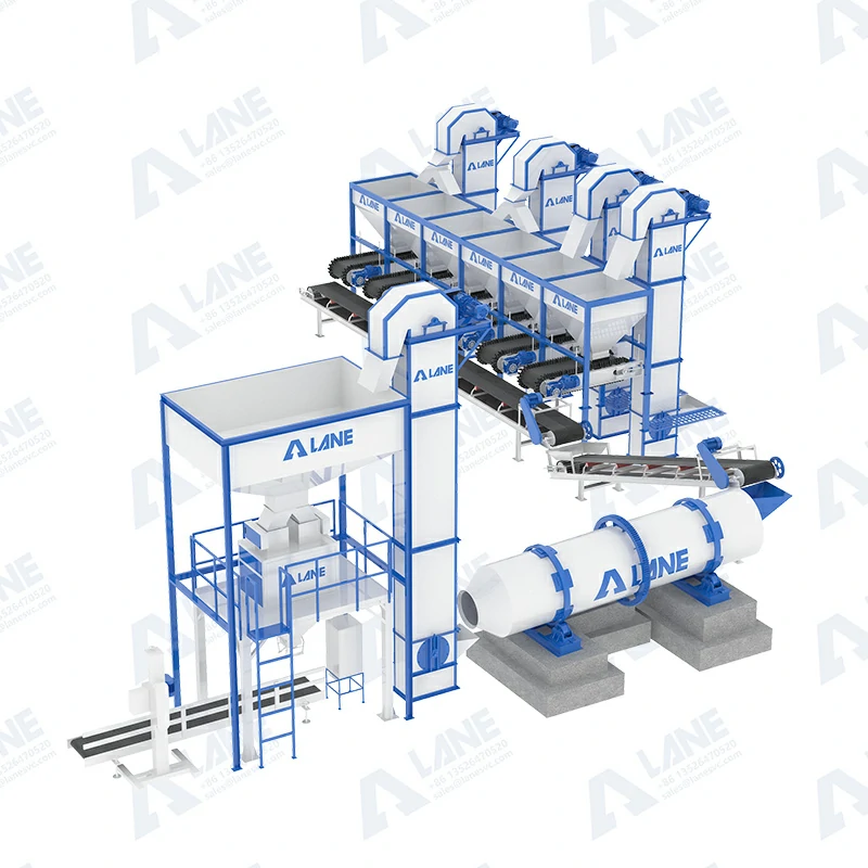  Linha de Produção de Fertilizante BB (Bulk Blend)