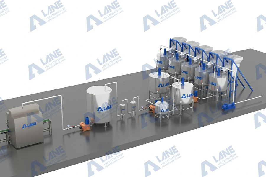 Linha de Produção de Fertilizante Líquido