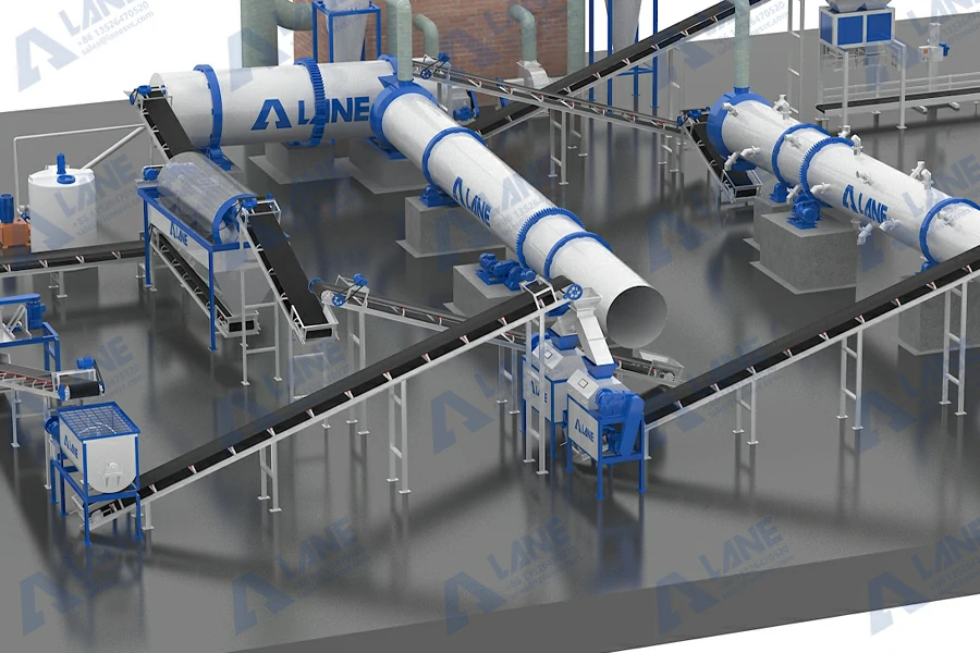 Linha de Produção de NPK por Granulação a Seco