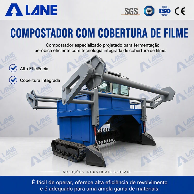 Sistema de Compostagem com Cobertura de Membrana