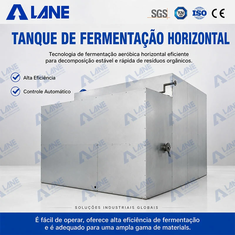 Tanque de Fermentação Horizontal