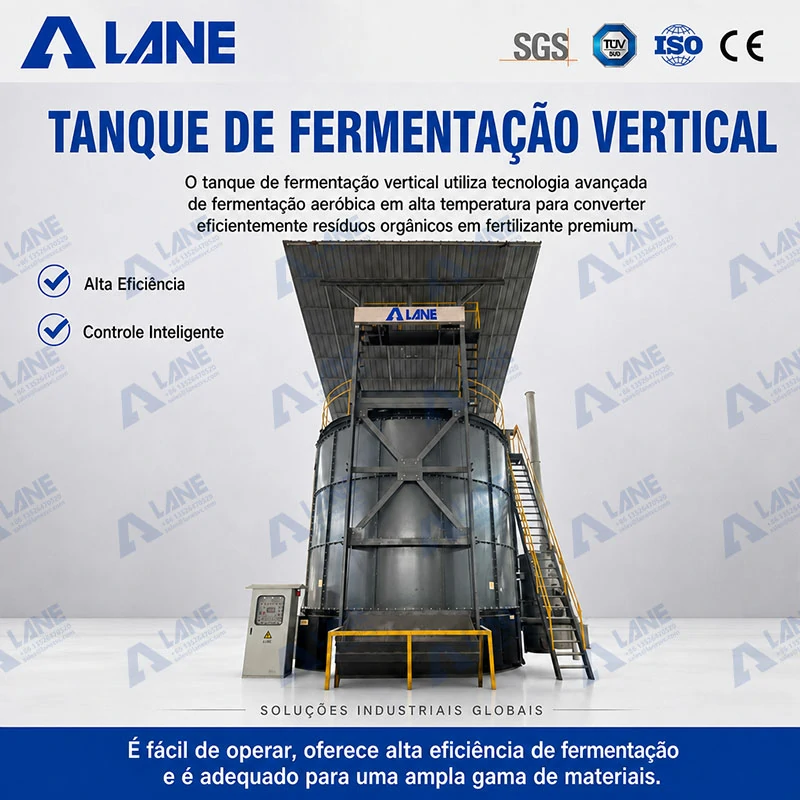 Tanque Vertical de Fermentação