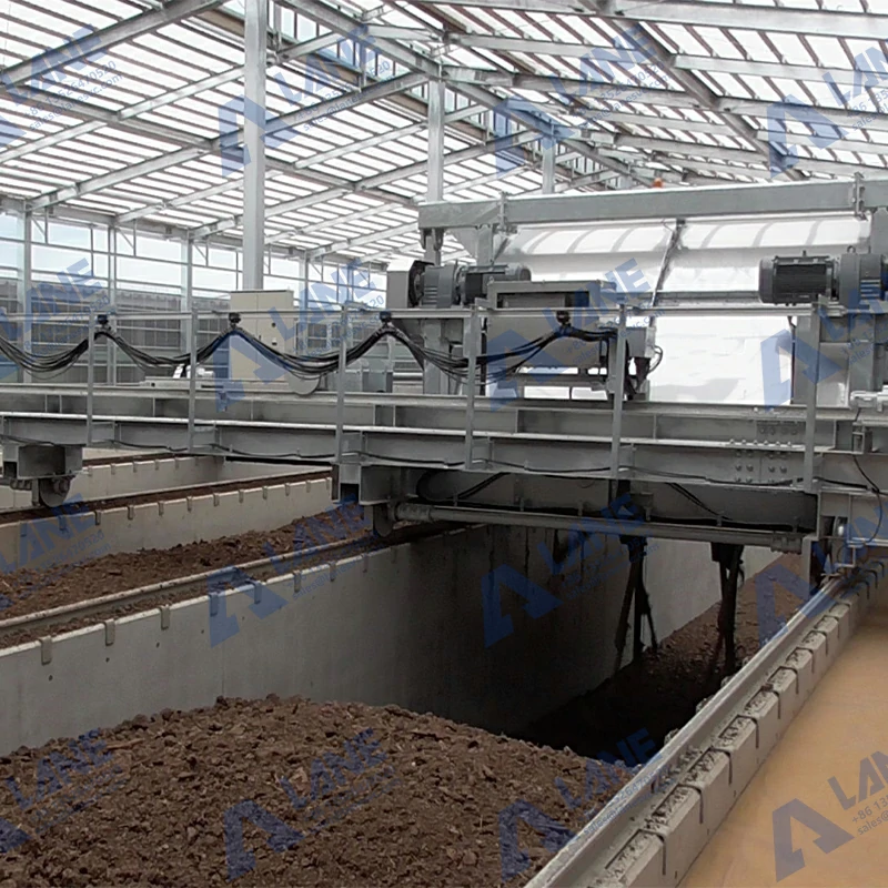 Virador de Compostagem Tipo Lâmina