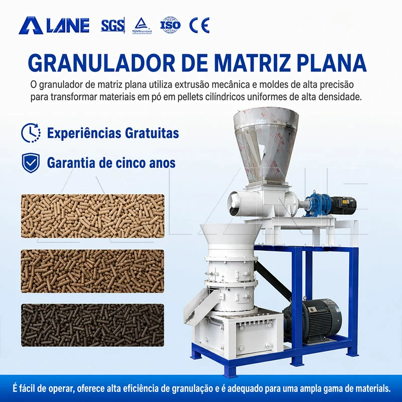 Granuladora de Matriz Plana