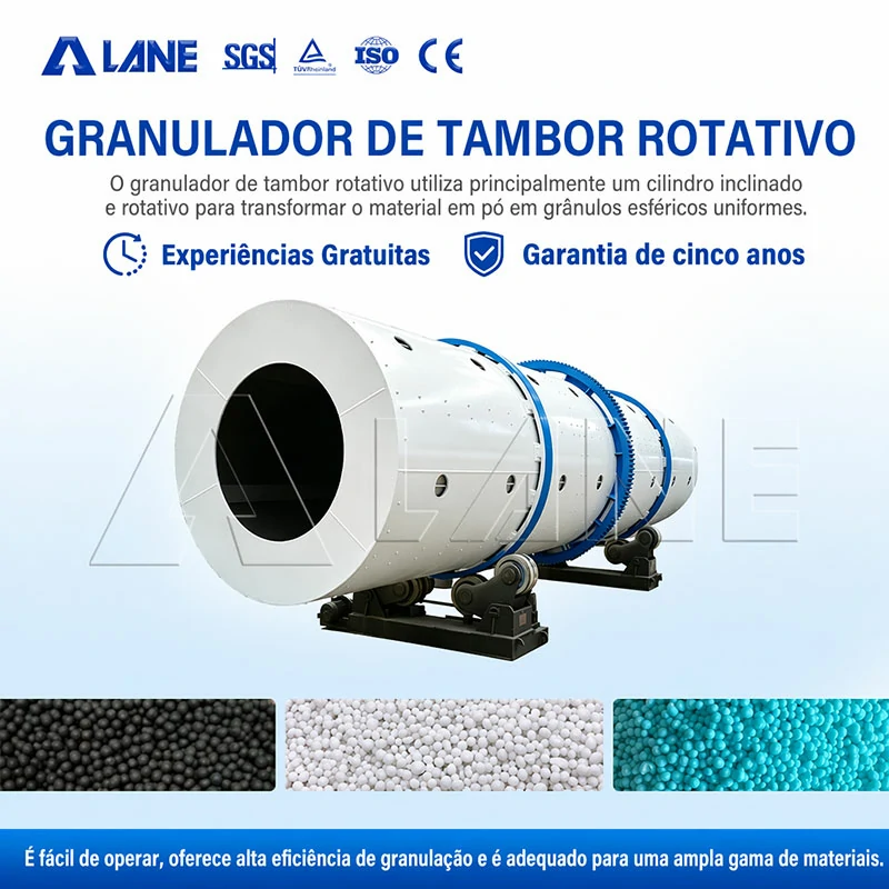 Tambor Rotativo Granulador