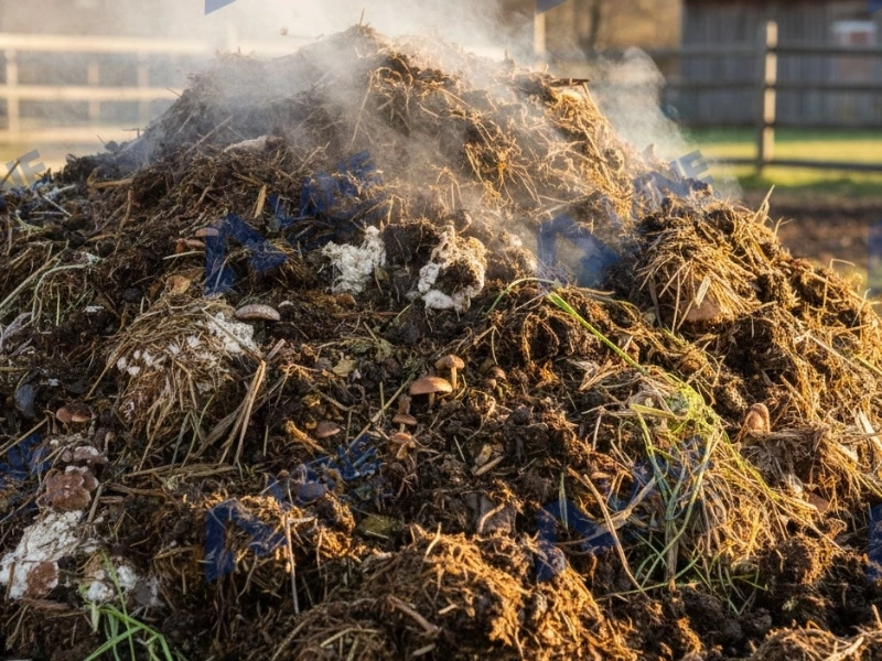 Galpões e Equipamentos: O Novo Padrão da Compostagem Orgânica Industrial