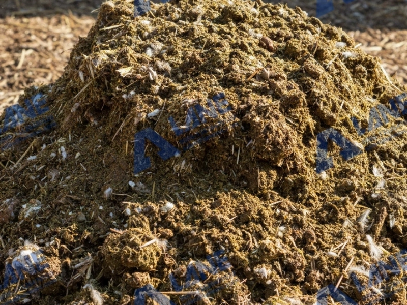 Linha de fertilizante orgânico de esterco de frango 5tph em Portugal